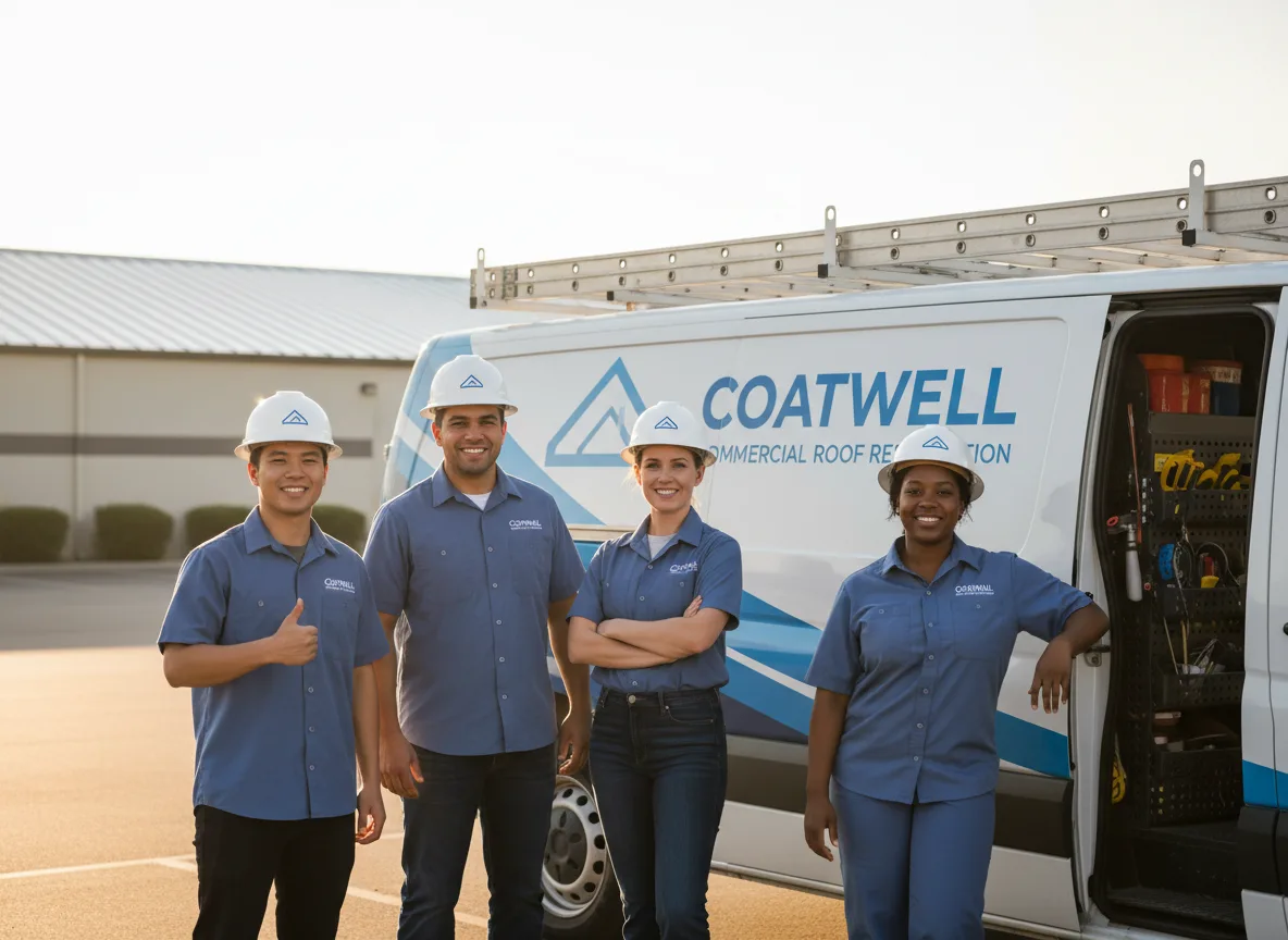 Commercial roof coating company in Johnson, NY